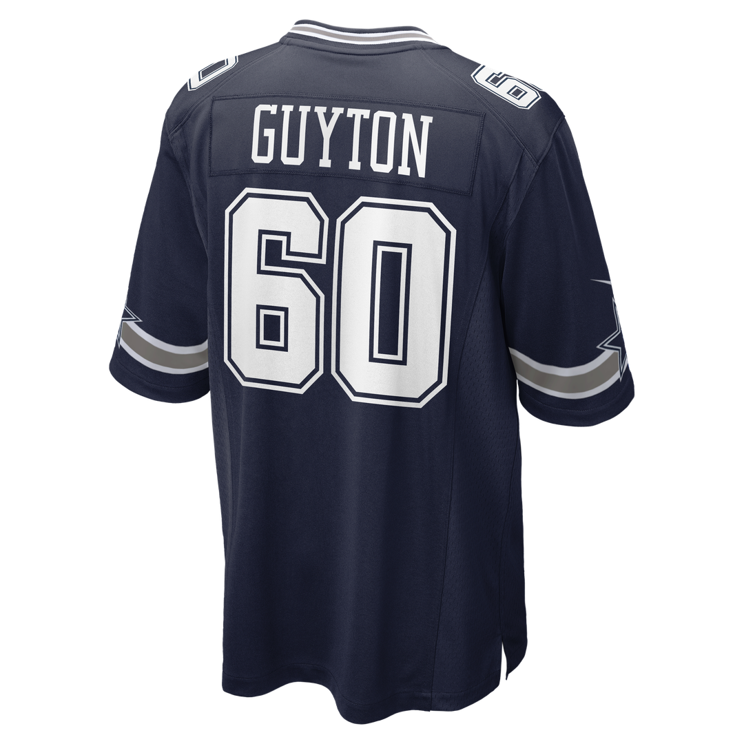 Dallas Cowboys Tyler Guyton Nike Navy Game Jersey product image 3