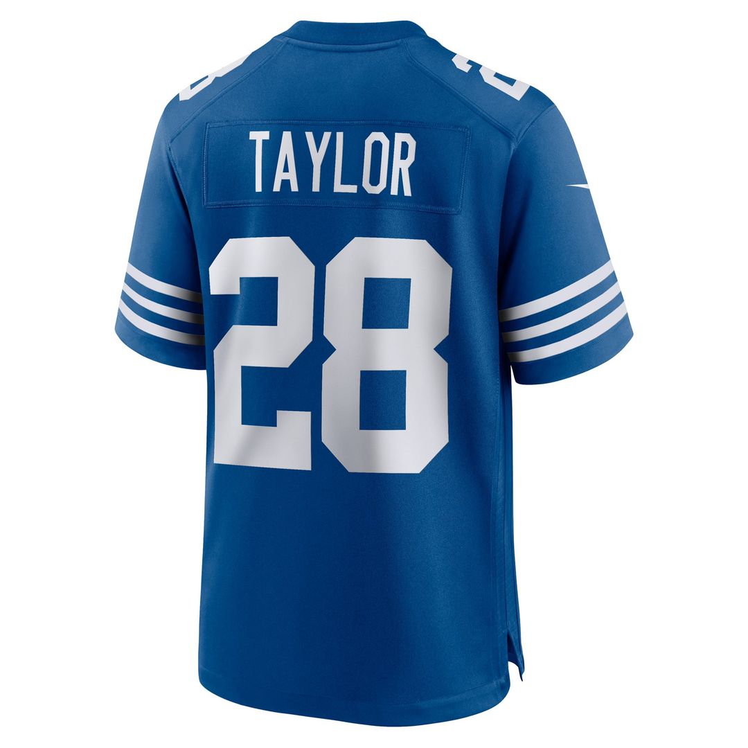 Indianapolis Colts Jonathan Taylor Nike Royal Game Jersey product image 9