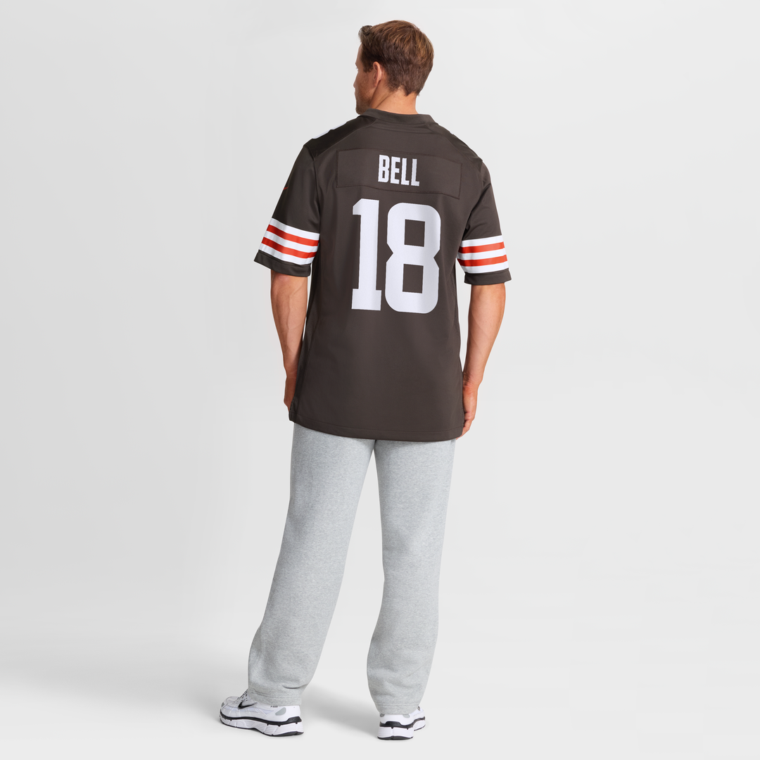 Cleveland Browns David Bell Nike Brown Game Jersey product image 8