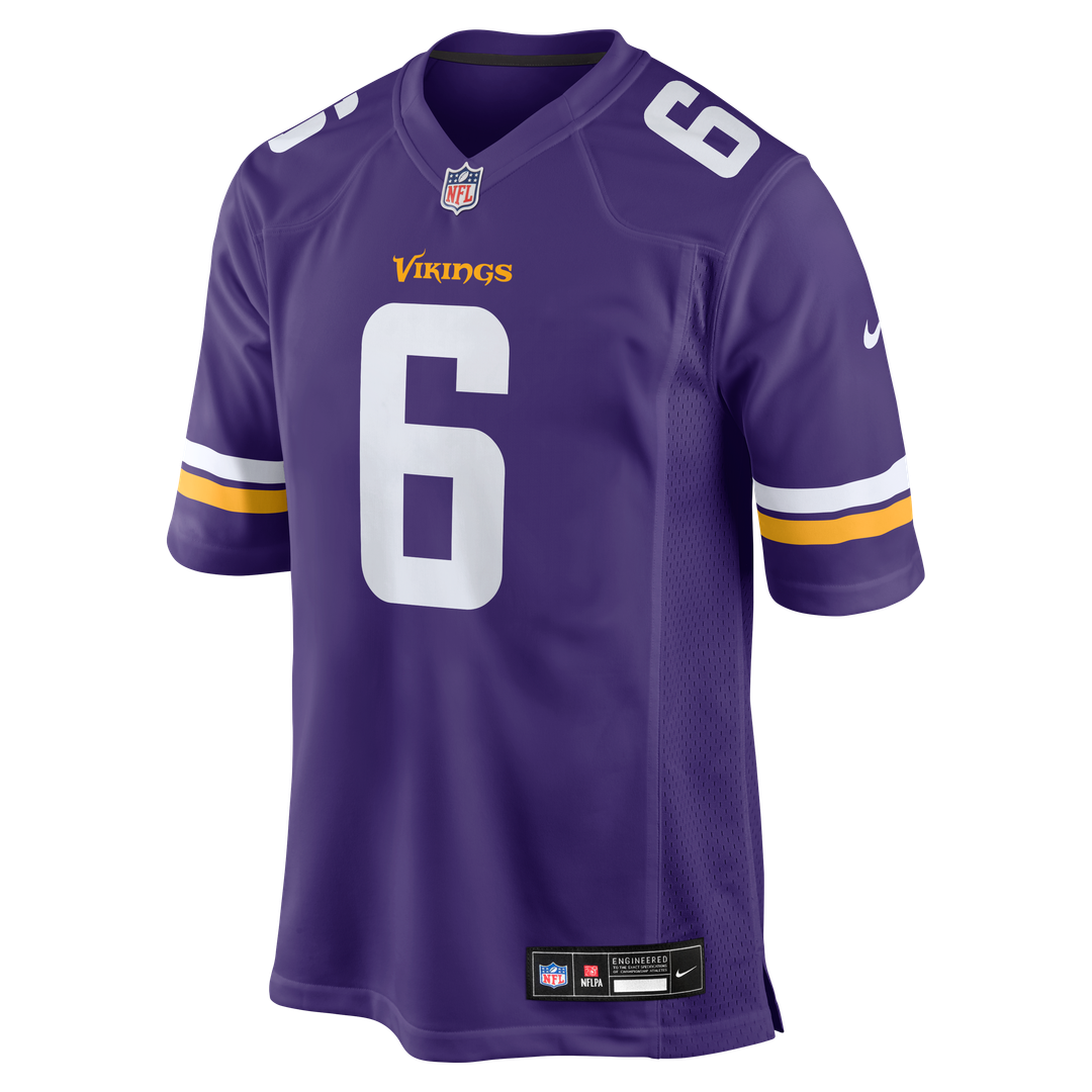 Minnesota Vikings Brian Asamoah II Nike Purple Game Jersey product image 2