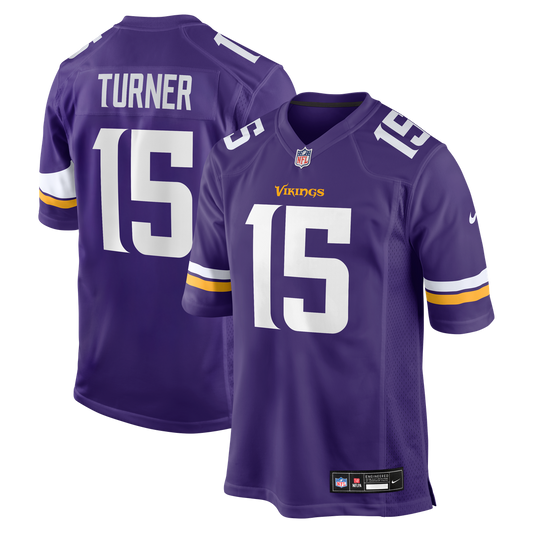 Minnesota Vikings Dallas Turner Nike Purple Game Jersey product image 1