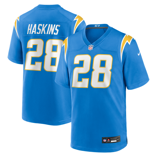 Los Angeles Chargers Hassan Haskins Nike Powder Blue Game product image 1