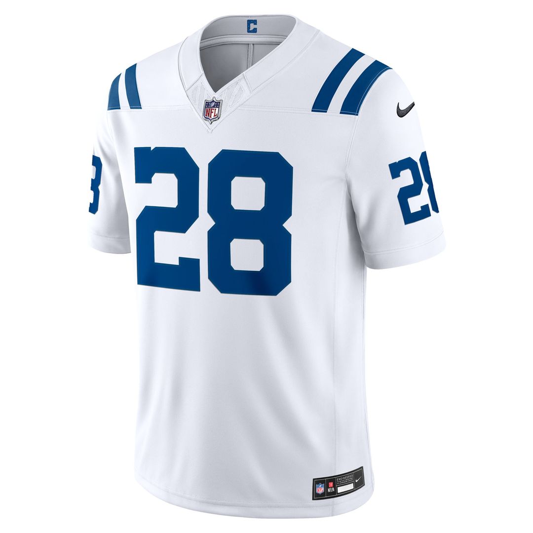Indianapolis Colts Jonathan Taylor Nike White Vapor FUSE product image 2