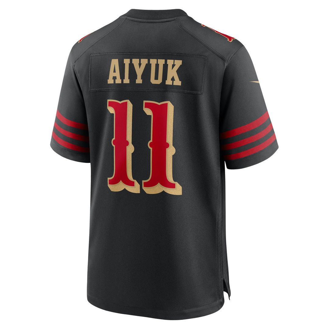 San Francisco 49ers Brandon Aiyuk Nike Black Rivalries product image 3