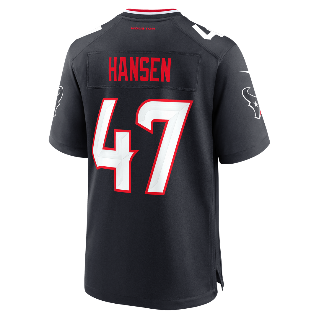 Houston Texans Louis Hansen Nike Navy Game Jersey product image 5