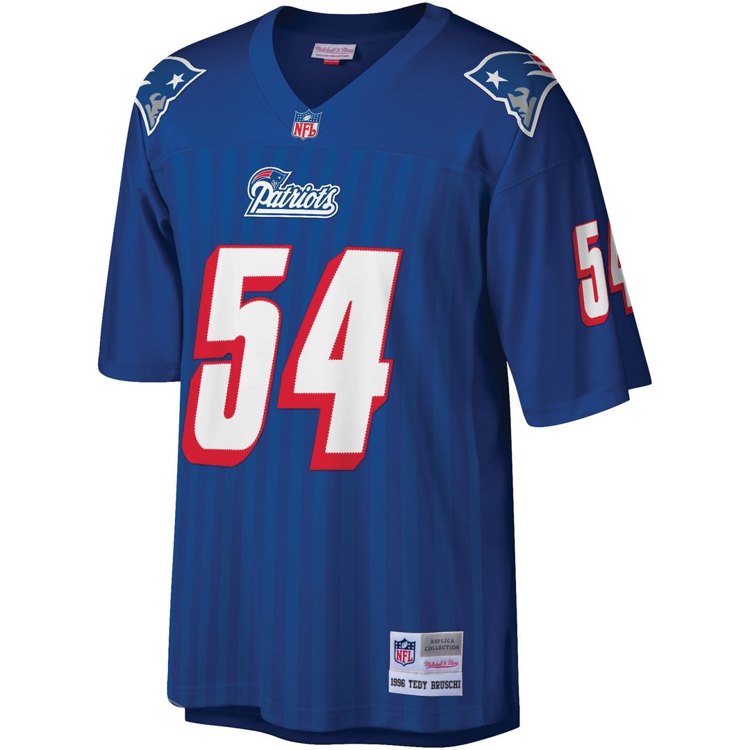 New England Patriots Tedy Bruschi Mitchell & Ness Royal product image 2