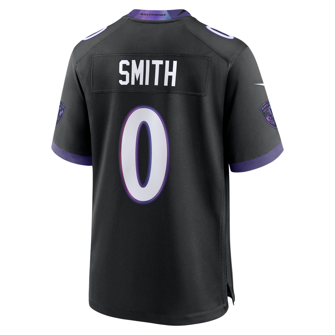Baltimore Ravens Roquan Smith Nike Black Alternate Game product image 7