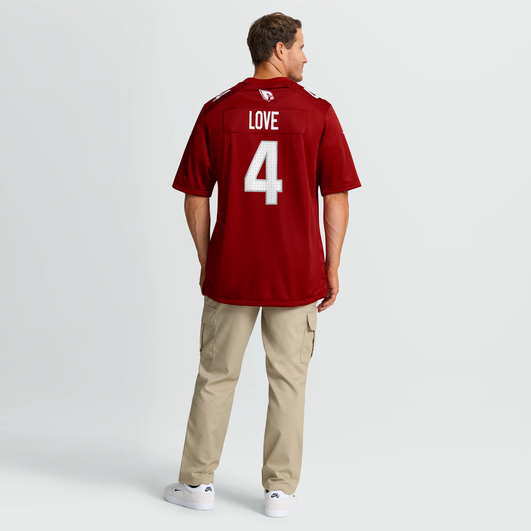 Arizona Cardinals Jeremiyah Love Nike White Game Jersey product image 9