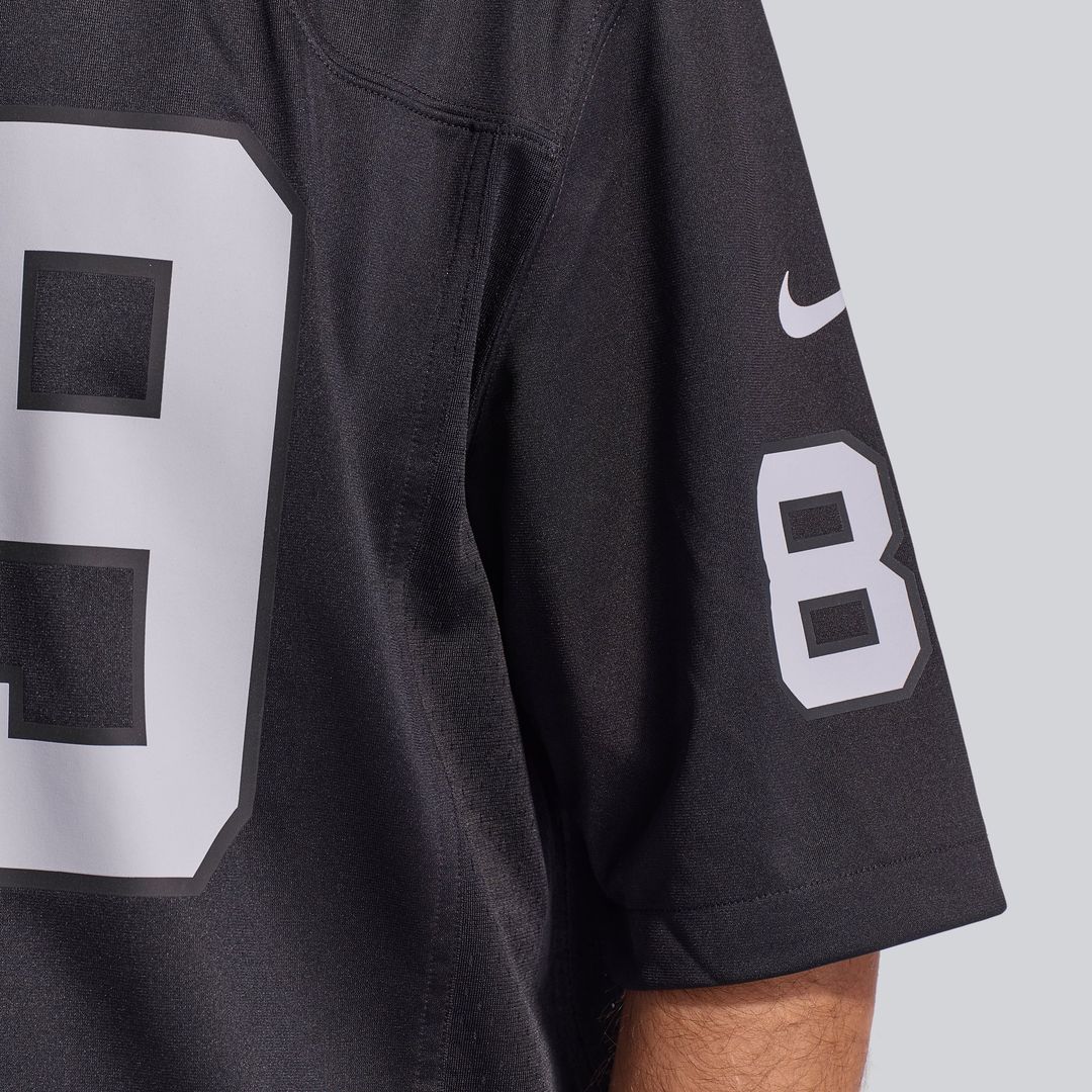 Las Vegas Raiders Brock Bowers Nike Black Game Jersey product image 13