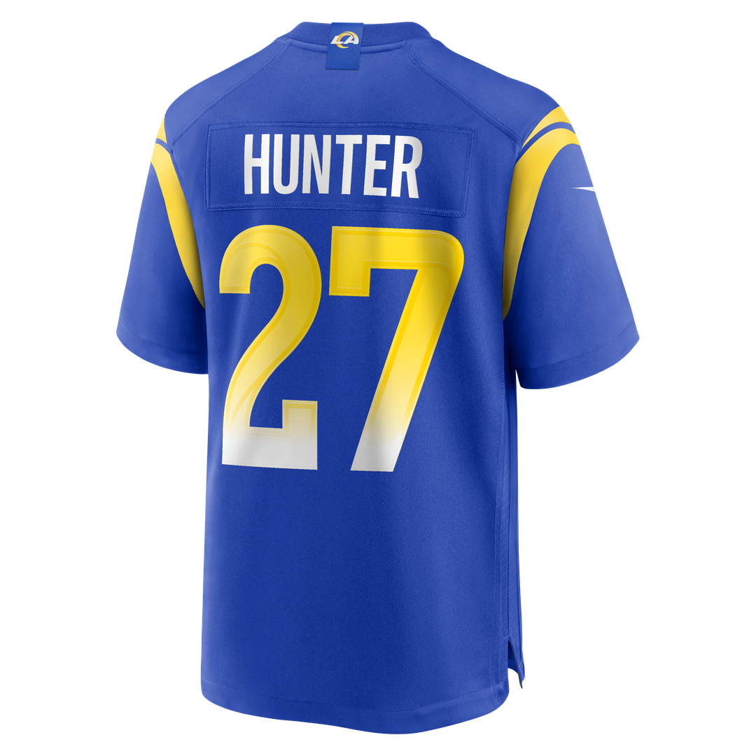 Los Angeles Rams Jarquez Hunter Nike Royal Game Jersey product image 3