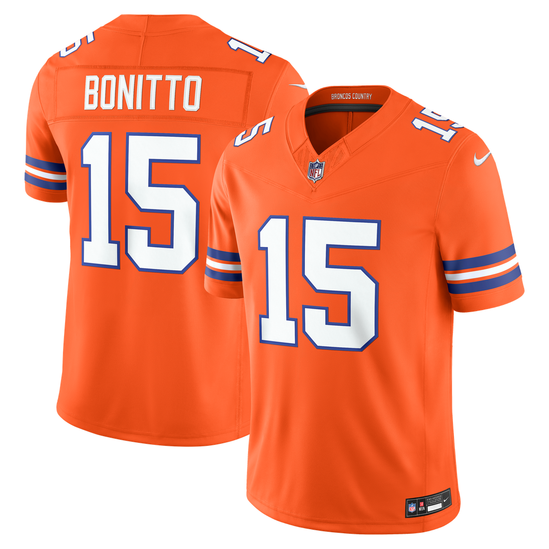Denver Broncos Nik Bonitto Nike Navy Alternate Vapor FUSE product image 7