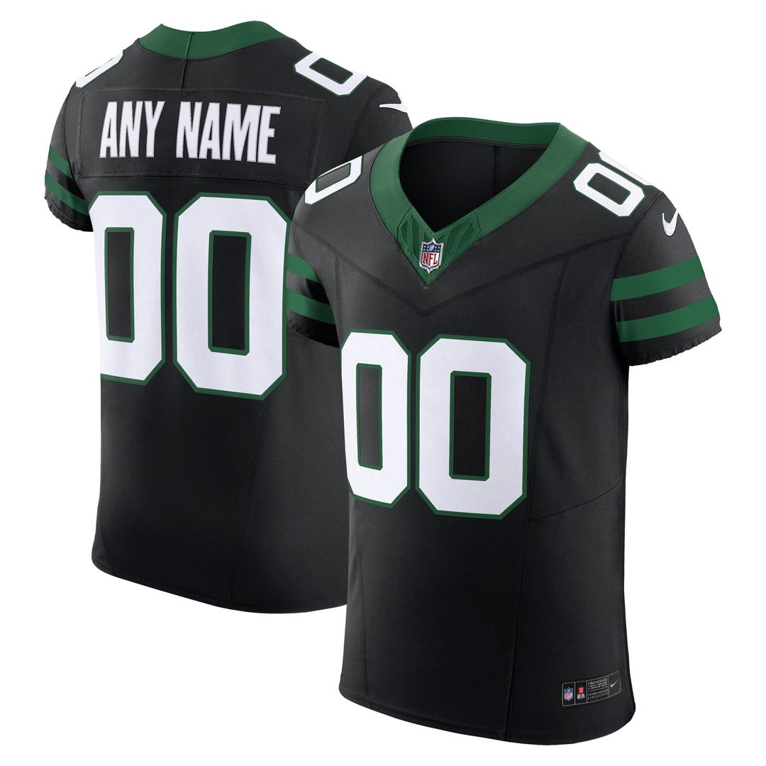 New York Jets Nike Legacy Black Alternate Vapor FUSE Elite product image 4