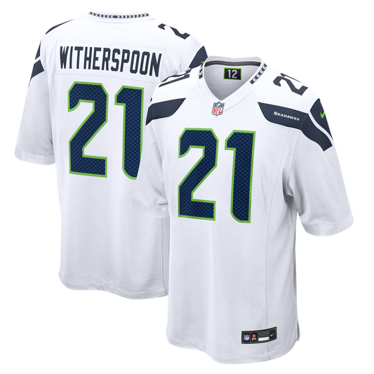Seattle Seahawks Devon Witherspoon Nike White Game Jersey product image 1