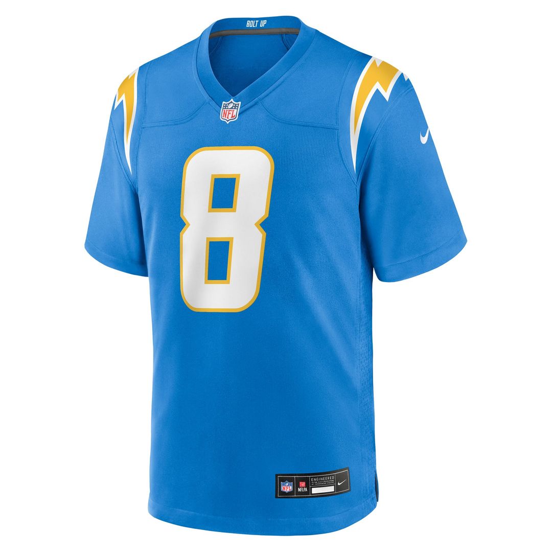 Los Angeles Chargers Omarion Hampton Nike Navy Alternate product image 8