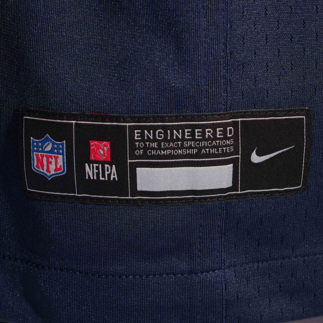 Chicago Bears Ozzy Trapilo Nike Navy Game Jersey product image 6