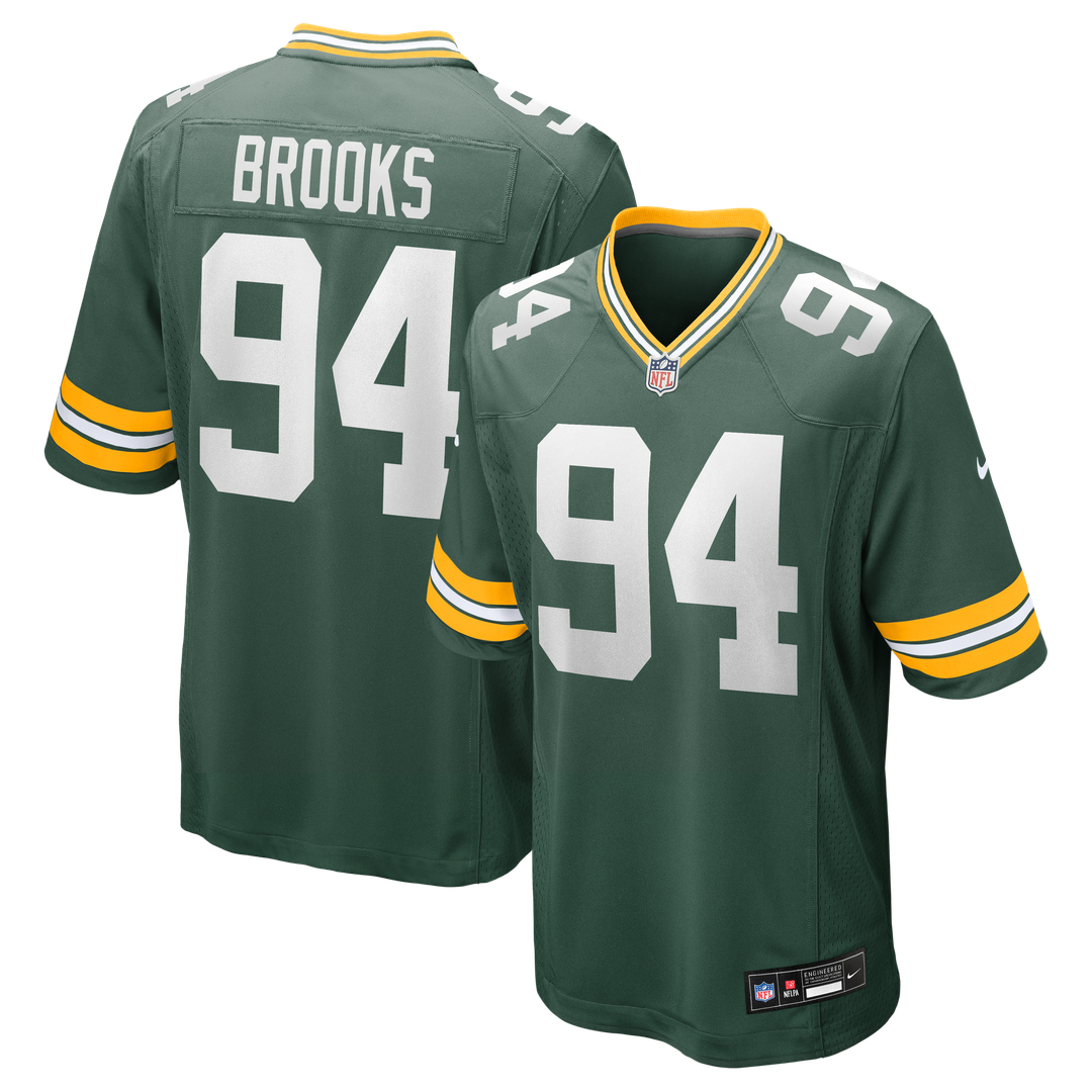 Green Bay Packers Karl Brooks Nike Game Jersey product image 1