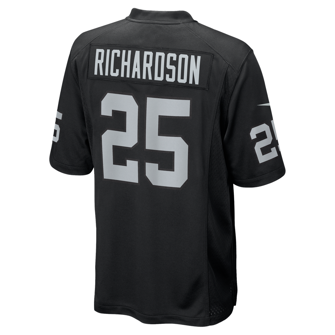 Las Vegas Raiders Decamerion Richardson Nike Black Game product image 3