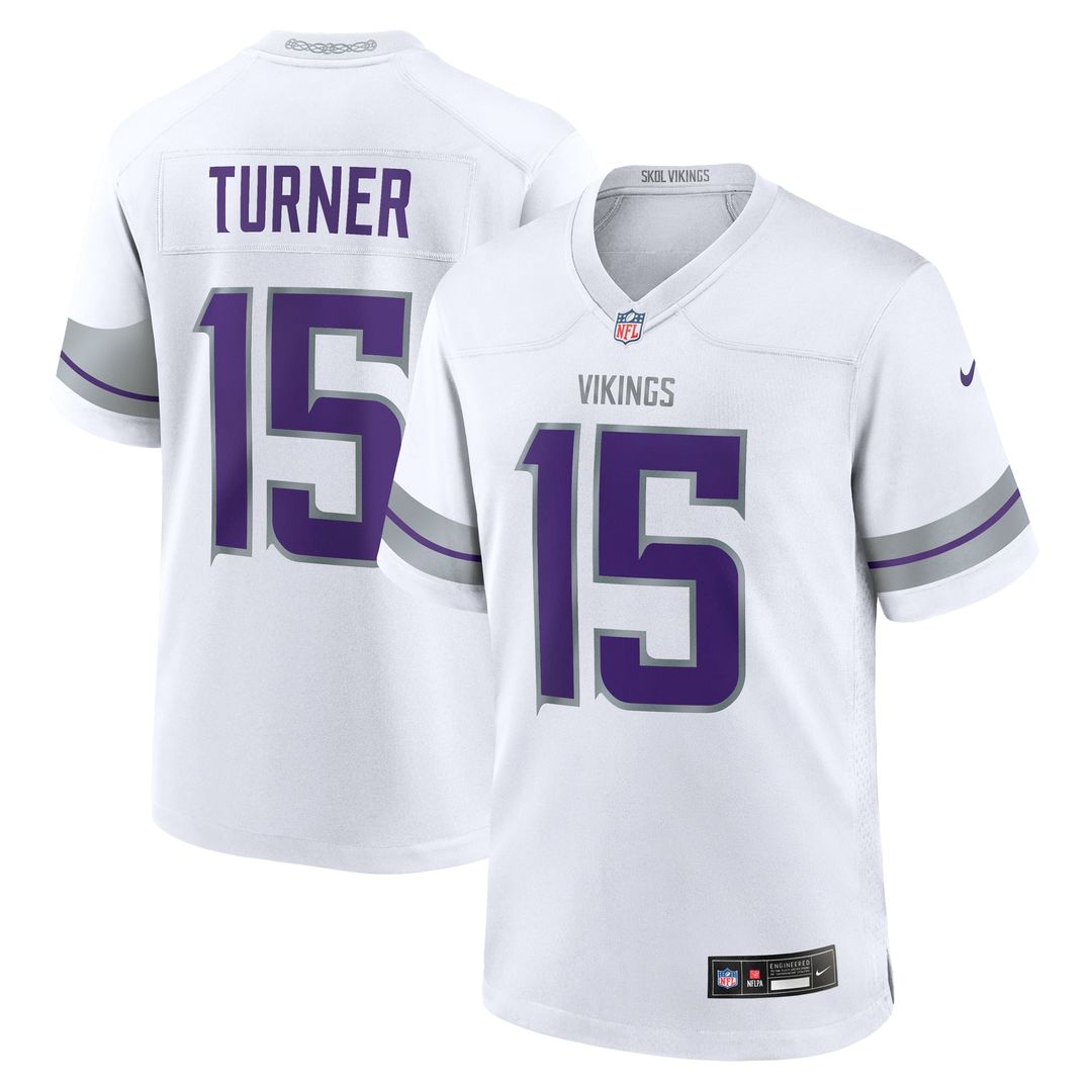 Minnesota Vikings Dallas Turner Nike Purple Game Jersey product image 17