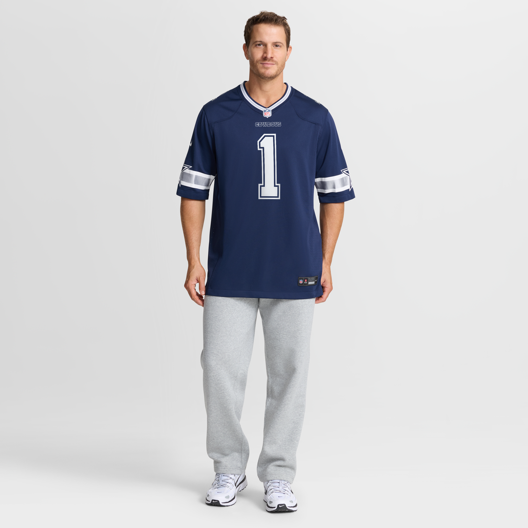 Dallas Cowboys Number 1 Dad Nike Navy Game Jersey product image 7