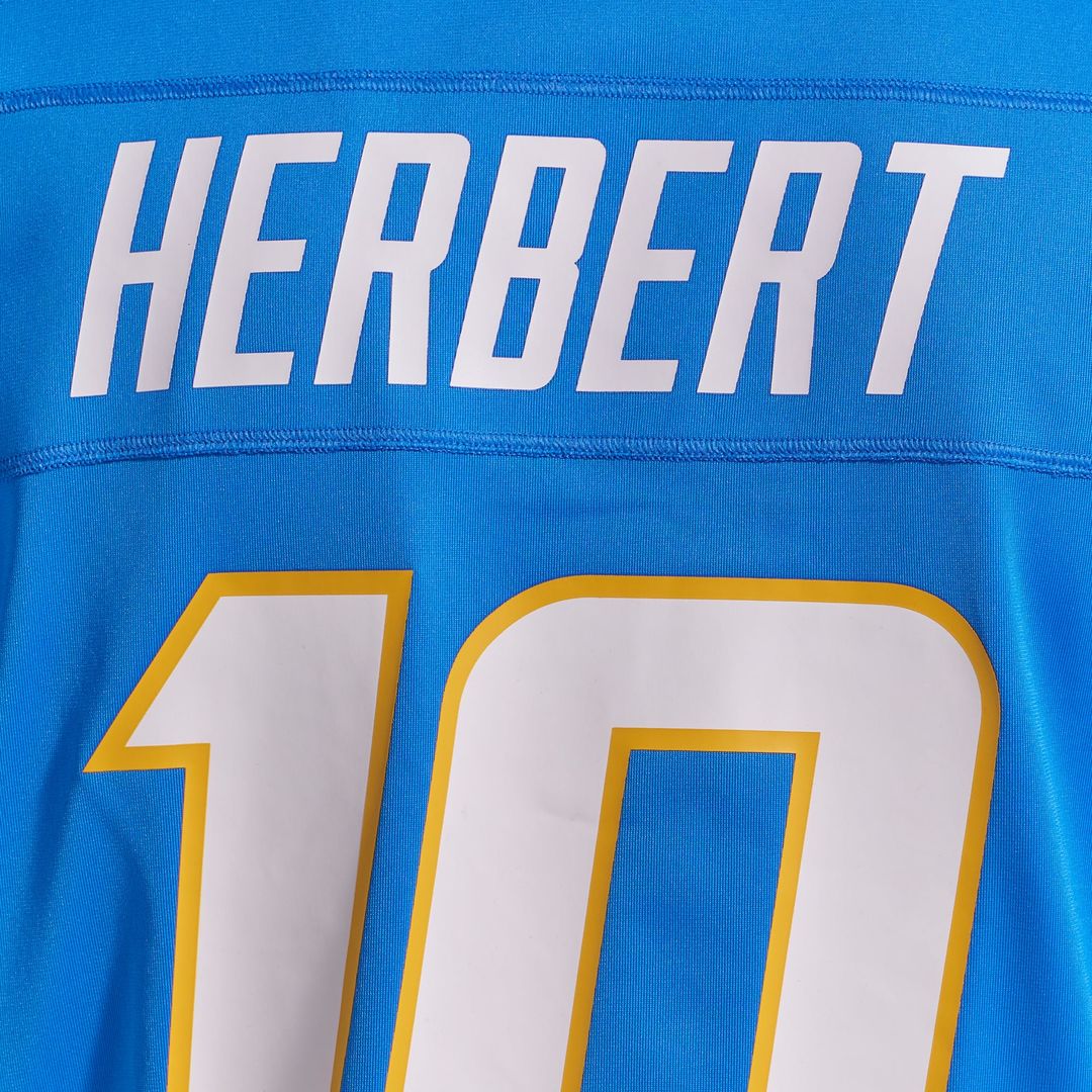 Los Angeles Chargers Justin Herbert Nike Powder Blue Game product image 24