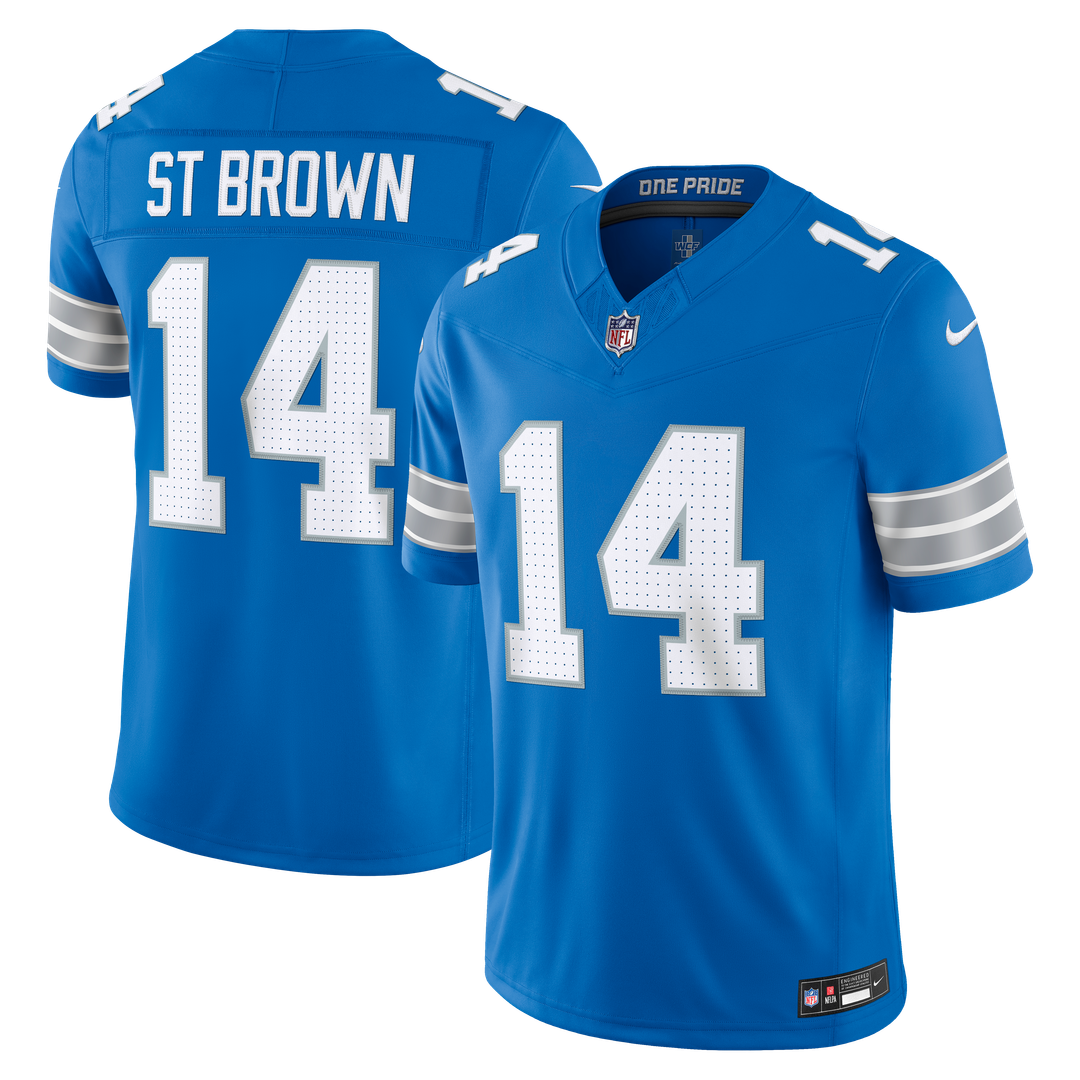 Detroit Lions Amon - Ra St. Brown Nike White Vapor FUSE product image 7