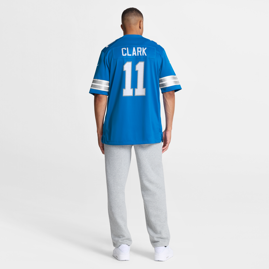 Detroit Lions Damone Clark Nike Blue Game Jersey product image 5