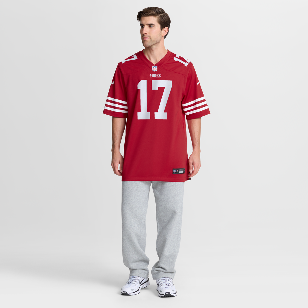 San Francisco 49ers Jordan Watkins Nike Scarlet Game Jersey product image 6
