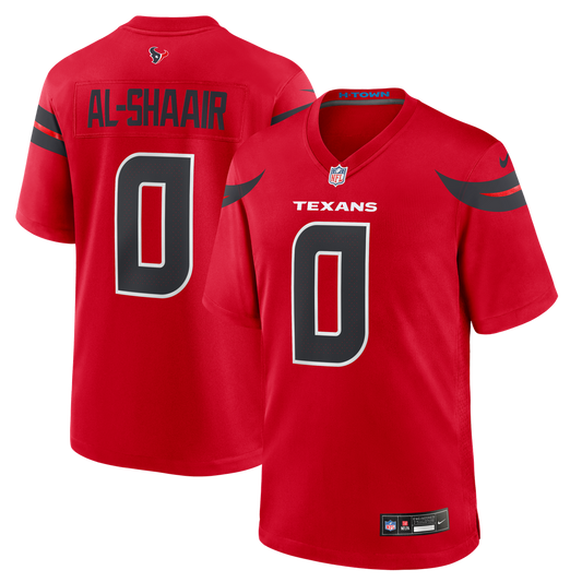 Houston Texans Azeez Al - Shaair Nike Red Alternate Game product image 1