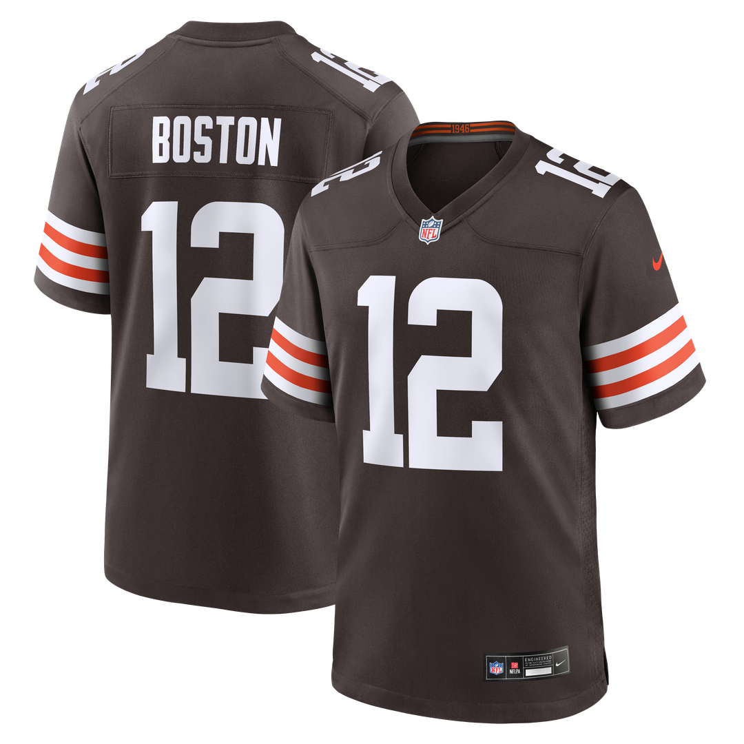 Cleveland Browns Denzel Boston Nike Brown Game Jersey product image 1