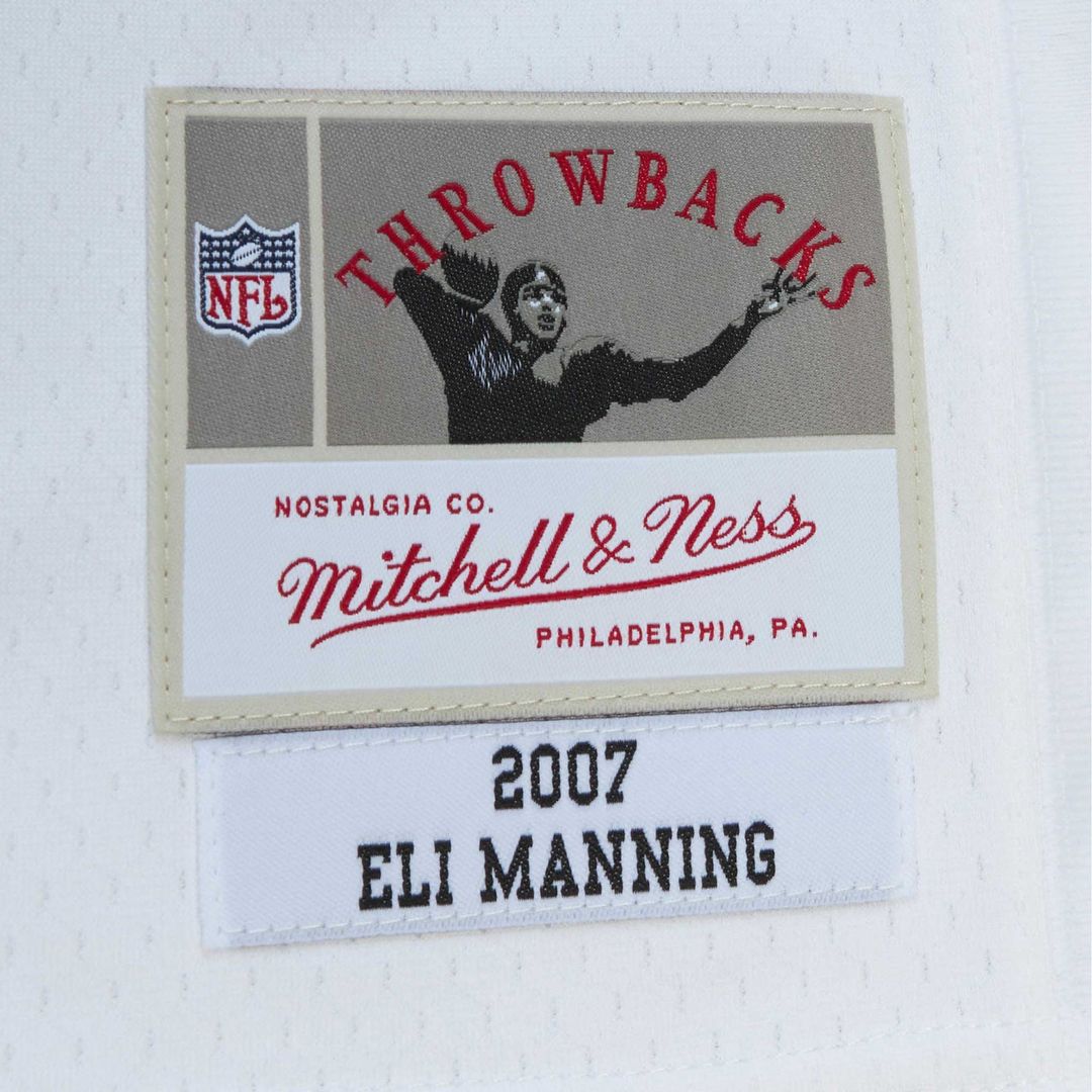 New York Giants Eli Manning Mitchell & Ness White Legacy product image 6