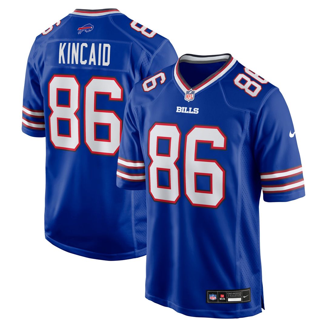 Buffalo Bills Dalton Kincaid Nike Royal Game Jersey product image 9