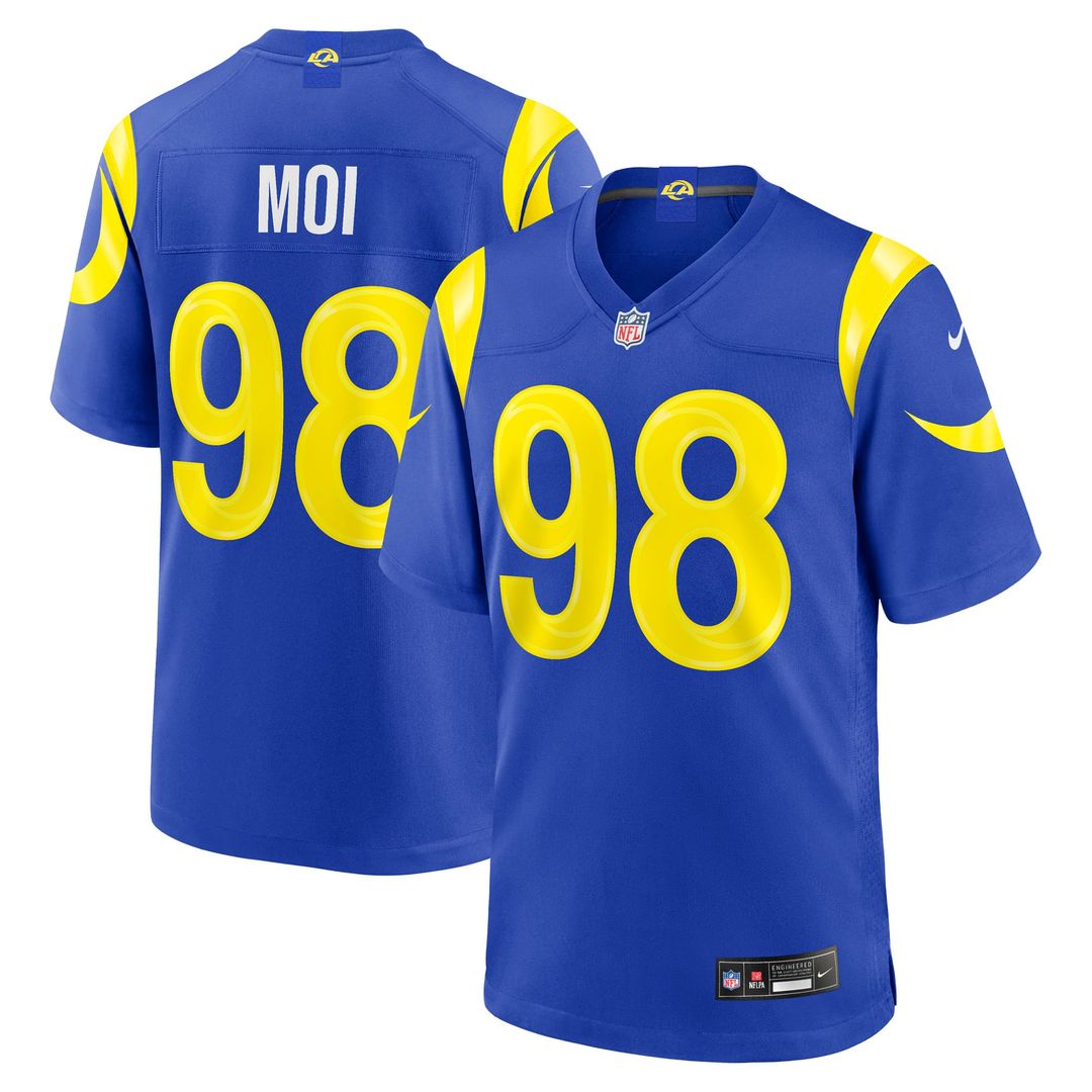 Los Angeles Rams Jaxson Moi Nike Royal Game Jersey product image 1