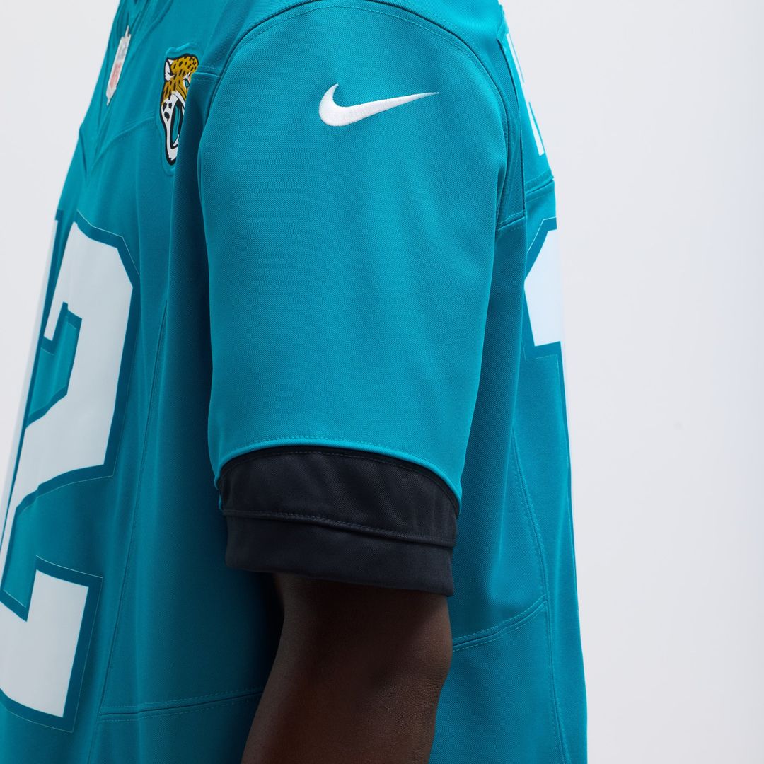 Jacksonville Jaguars Travis Hunter Nike Teal Team Limited product image 10
