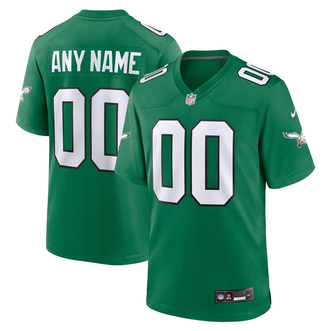 Philadelphia Eagles Nike Midnight Green Team Custom Jersey product image 10