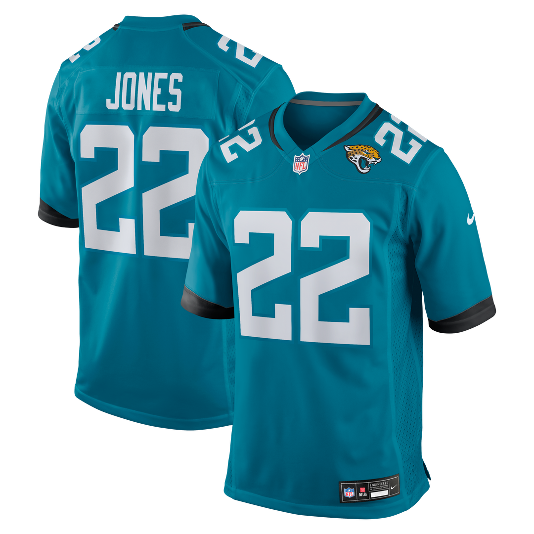 Jacksonville Jaguars Jarrian Jones Nike Teal Game Jersey product image 1