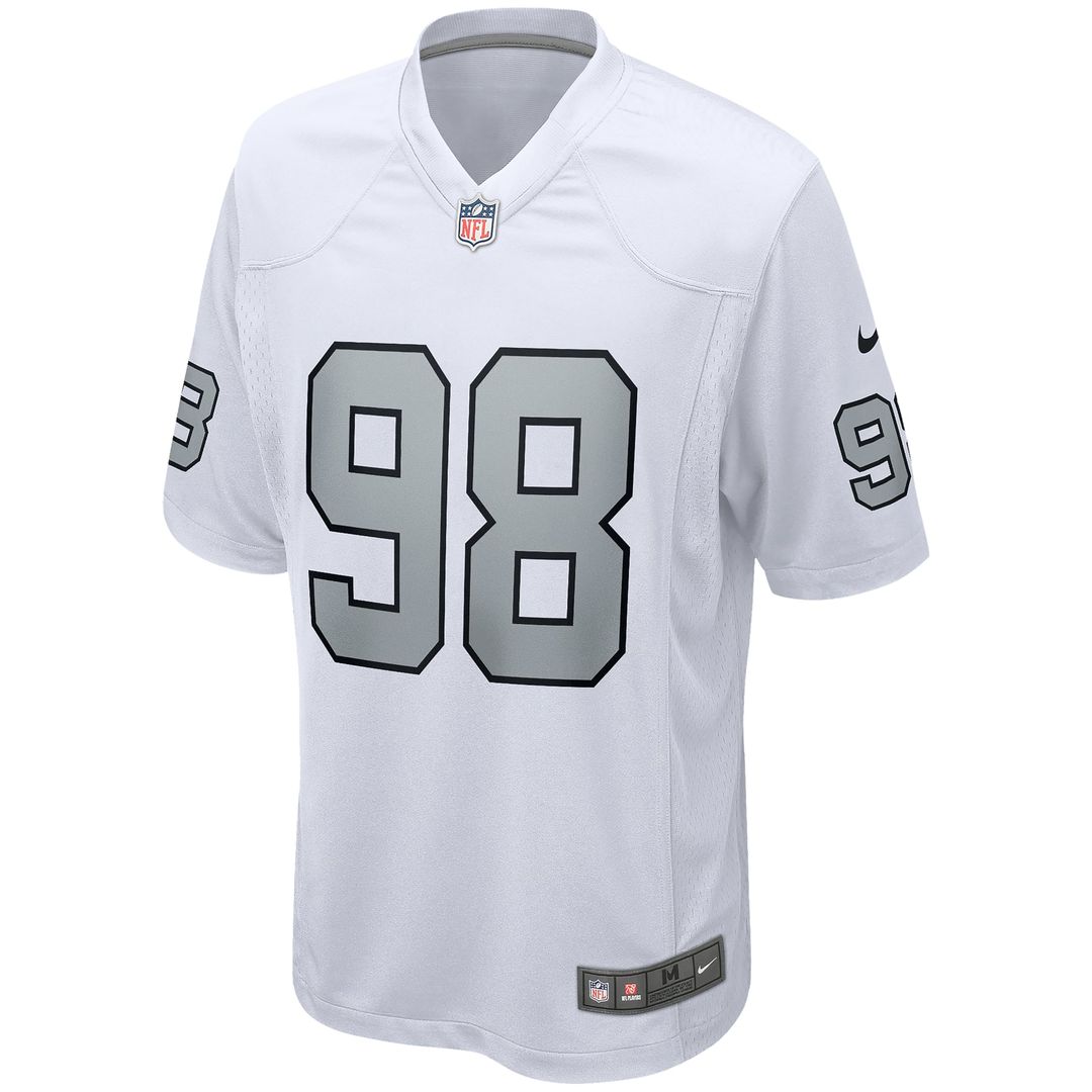 Las Vegas Raiders Maxx Crosby Nike White Alternate Game product image 5