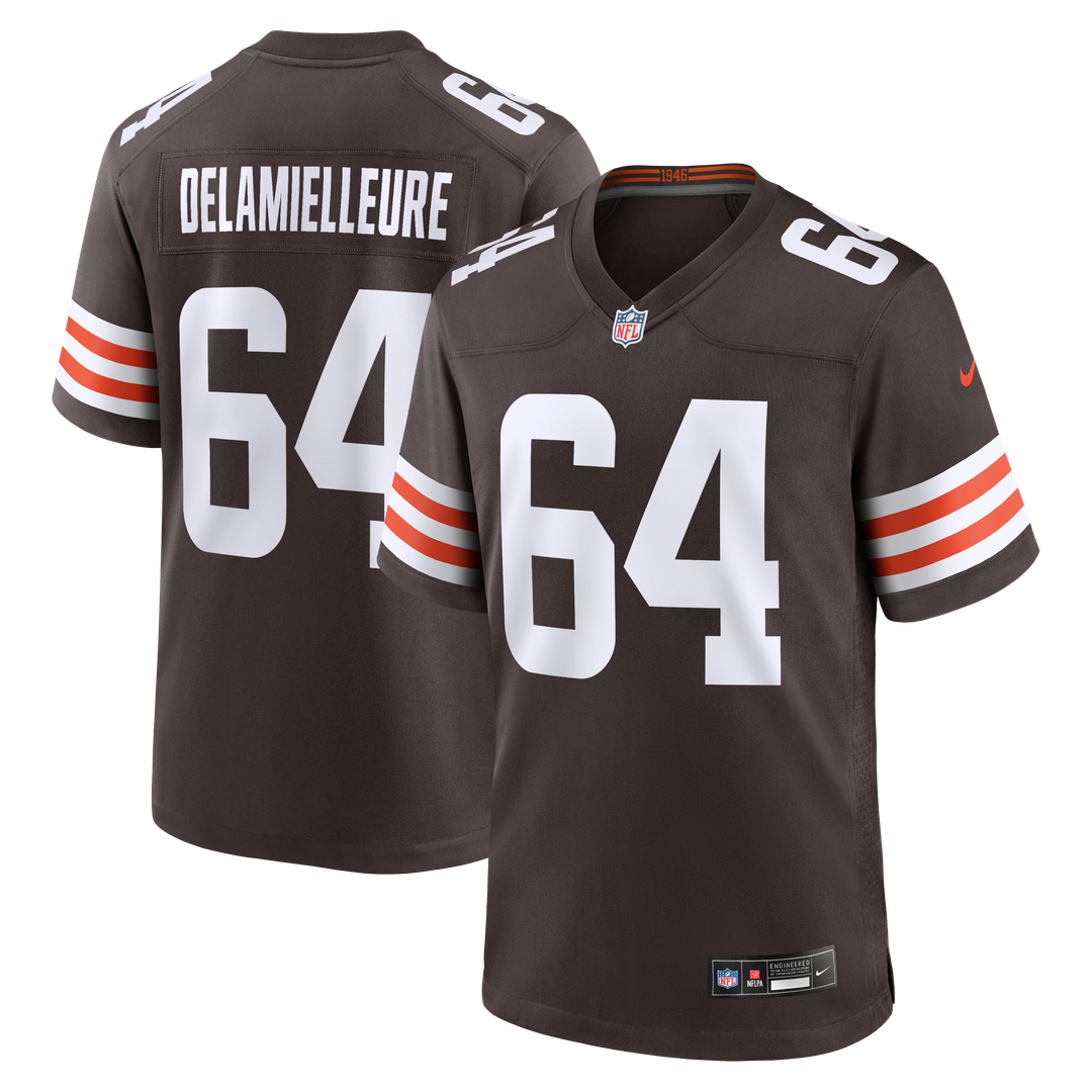 Cleveland Browns Joe DeLamielleure Nike Brown Retired product image 1