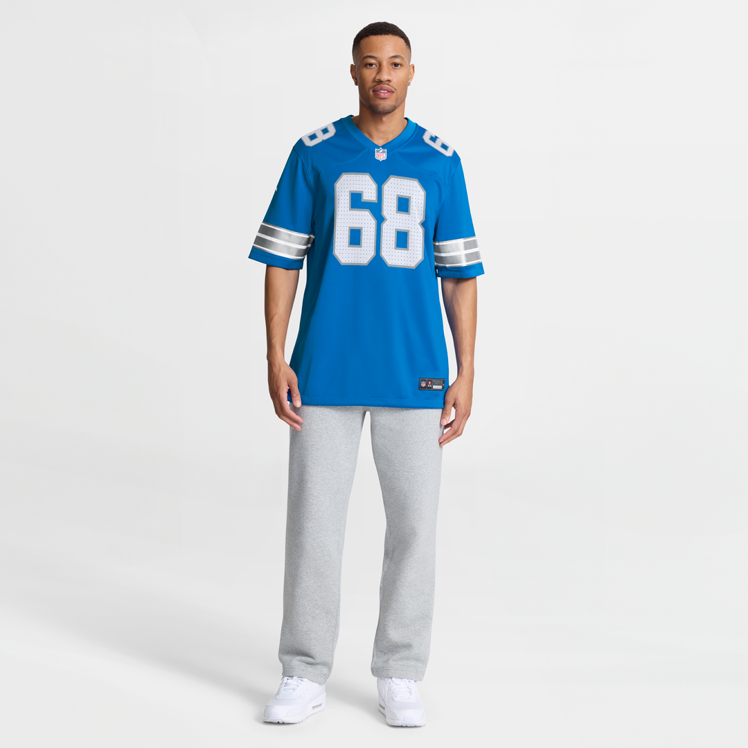 Detroit Lions Taylor Decker Nike Blue Game Jersey product image 7