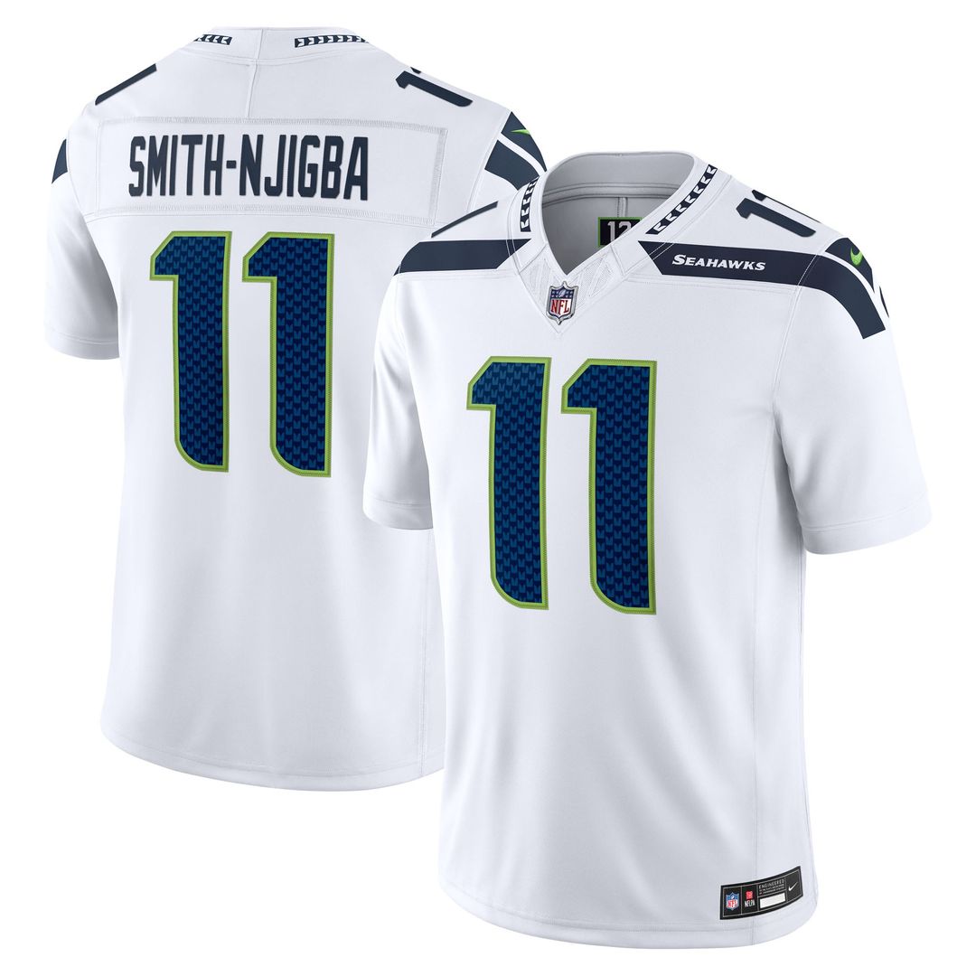 Seattle Seahawks Jaxon Smith - Njigba Nike White Vapor FUSE product image 1