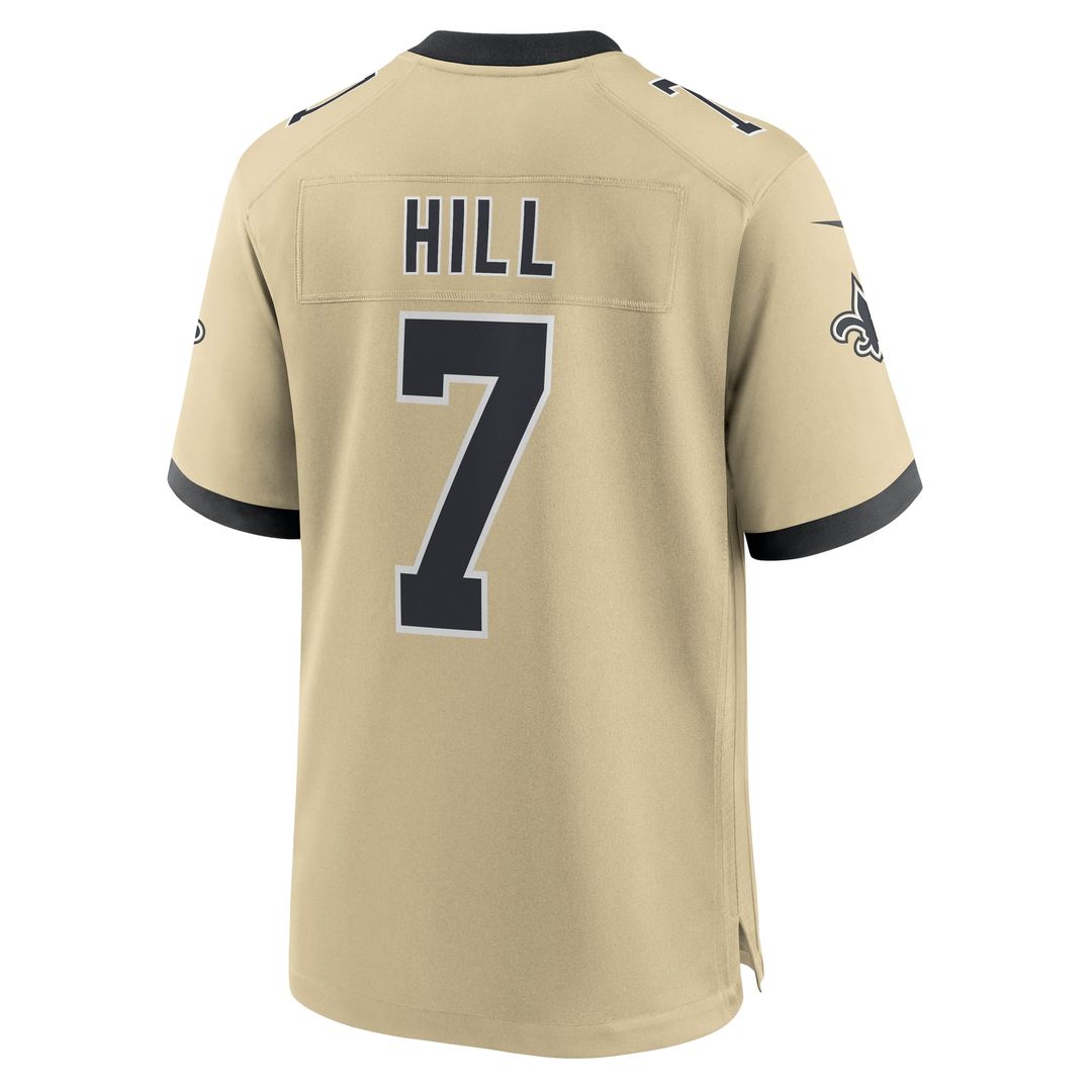 New Orleans Saints Taysom Hill Nike Black Game Jersey product image 19