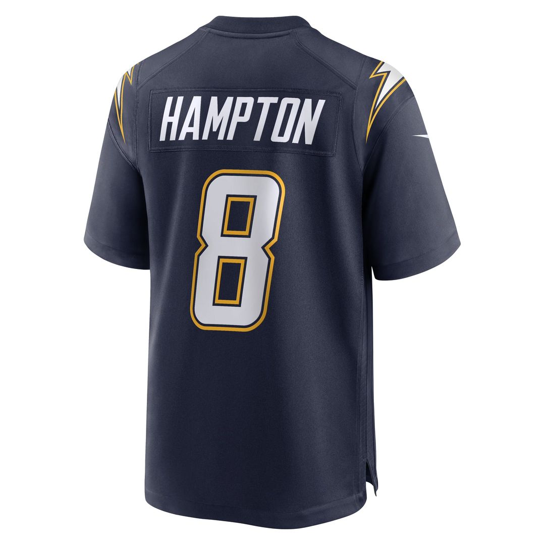 Los Angeles Chargers Omarion Hampton Nike Navy Alternate product image 3