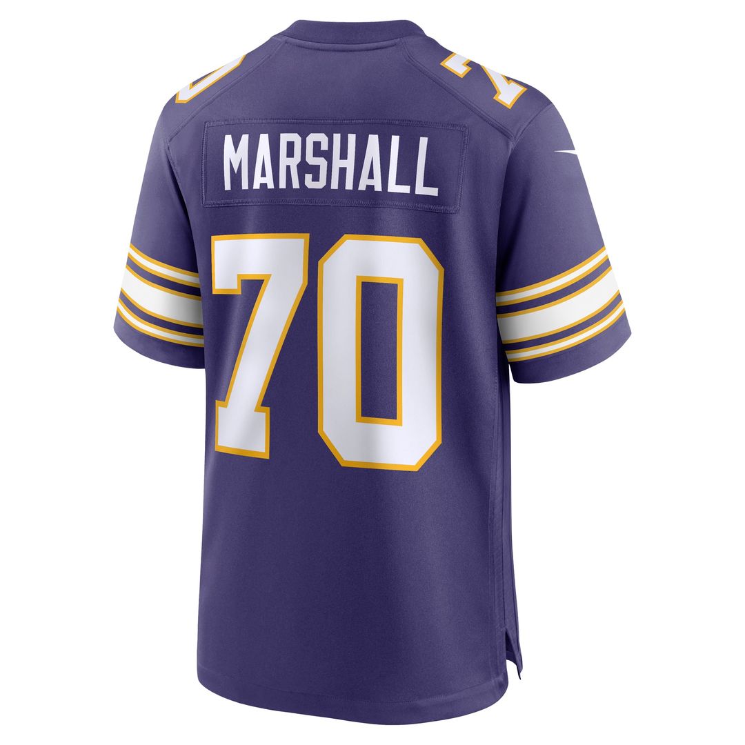 Minnesota Vikings Jim Marshall Nike Purple Retired Player product image 3
