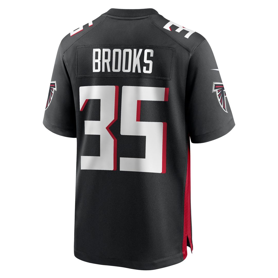 Atlanta Falcons Natrone Brooks Nike Black Game Jersey product image 3