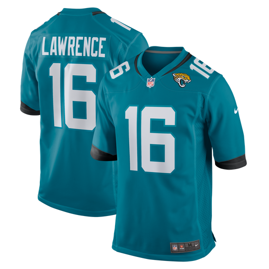 Jacksonville Jaguars Trevor Lawrence Nike Teal Home Game product image 1