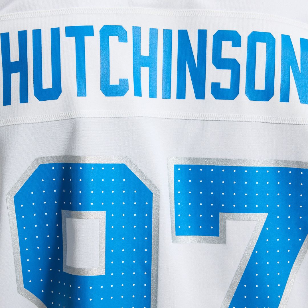 Detroit Lions Aidan Hutchinson Nike White Game Jersey product image 12