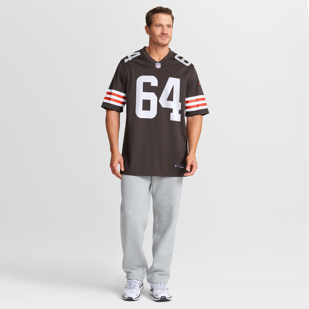 Cleveland Browns Joe DeLamielleure Nike Brown Retired product image 7
