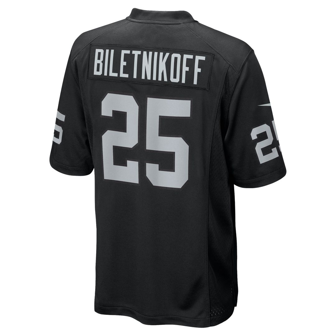 Las Vegas Raiders Fred Biletnikoff Nike Black Retired product image 3