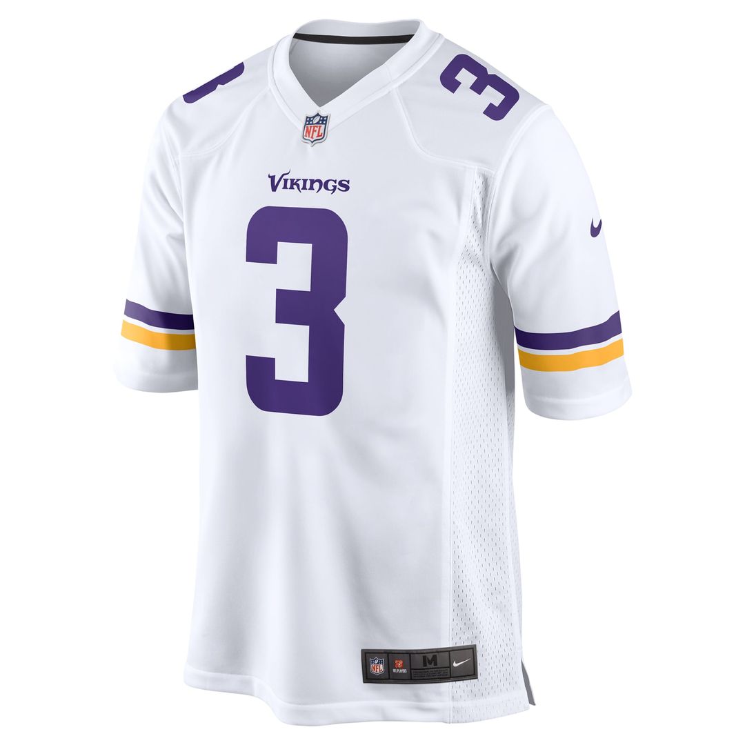 Minnesota Vikings Jordan Addison Nike White Away Game Jersey product image 5