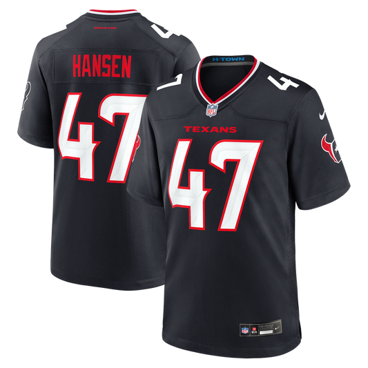 Houston Texans Louis Hansen Nike Navy Game Jersey product image 1