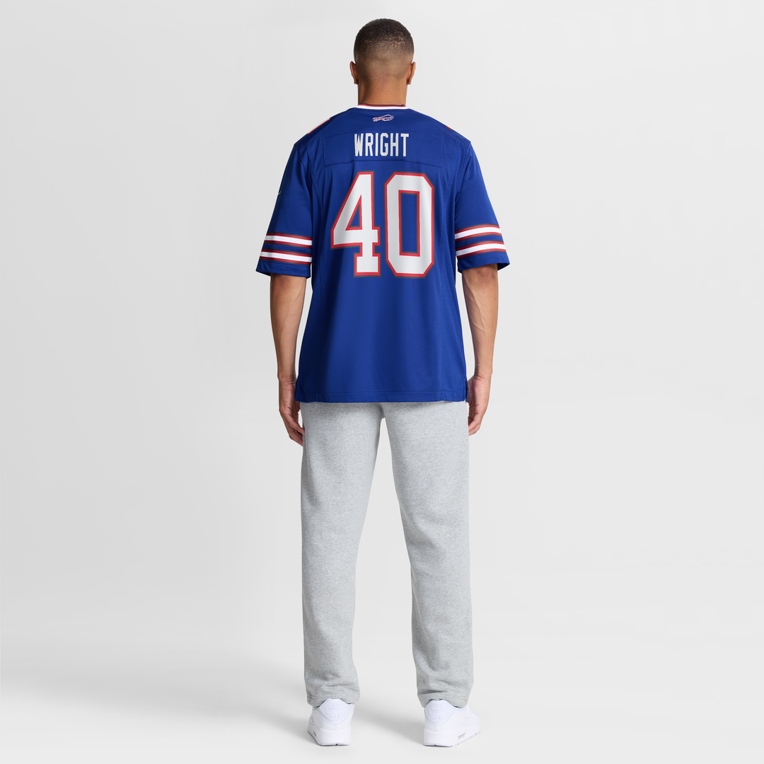 Buffalo Bills Matthew Wright Nike Royal Game Jersey product image 5